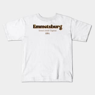 Emmetsburg Iowa's Irish Capital Kids T-Shirt